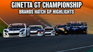 HIGHLIGHTS  2024 Protyre Motorsport Ginetta GT Championship  Brands Hatch  All Races [upl. by Kennith]