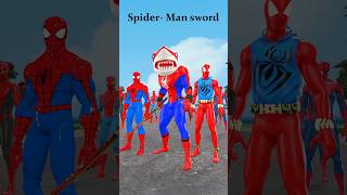 SpiderMan Sword Fight vs Hulk Marvel spiderman marvel gta [upl. by Skolnik]