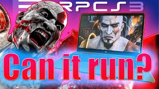 God of war 3 rpcs3 best settings of low powered laptops and desktops FT Ryzen 5 5500U [upl. by Janet]