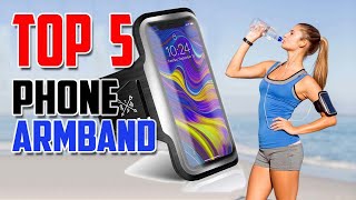 Top 5 BEST Phone Armband 2023 [upl. by Ynots]