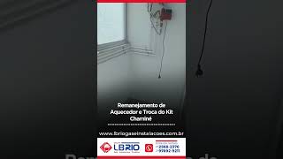 🔥 Remanejamento de Aquecedor e Troca do Kit Chaminé Achecedores KitChaminé manutençãodeaquecedor [upl. by Atoel]