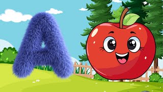 A Apple Song  Inspired By ABC song Gracies Corner  Nursery Rhymes  Kids Songs [upl. by Marigolde]