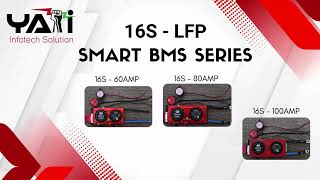 DALY 16s LFP Smart BMS  60amp 80amp amp 100amp For Lithium Phosphate Battery  DALY SupplierquotYATIquot [upl. by Auohp51]