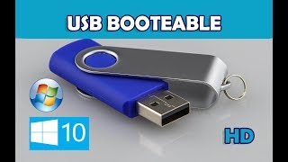 Como bootear Windows en un USB  USB de 4Gb mínimo [upl. by Pembrook]