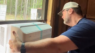 DIY Installation of the Midea UShaped 12000 BTU Window Air Conditioner [upl. by Alpert]