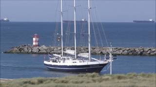 Binnenkomst zeilschip eendracht te scheveningen 562017 [upl. by Enomad278]