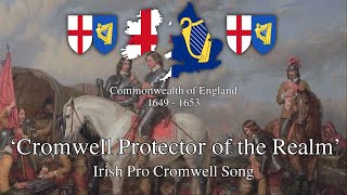 Cromwell Protector of the Realm  Irish Pro Cromwell Song [upl. by Ataliah179]