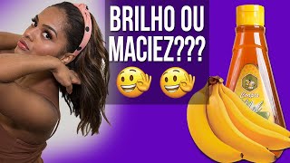 💥 Mel e Banana no Cabelo Funcionam 🍌 [upl. by Aihselef]