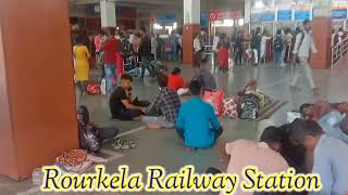 Rourkela railway station Rourkela Railway station retiring Room Rourkela railway ticket counter [upl. by Julis]