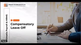 Ultimatix Payroll amp HRMS Solution  Compensatory Leave amp Compensatory Off [upl. by Noni]