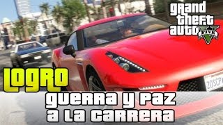 GTA V  Logro Guerra y Paz a la carrera  Guia Rapida [upl. by Asserak52]