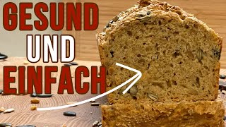 Schnell und einfach gesundes Backen  Original Körnerbrot [upl. by Nogras]