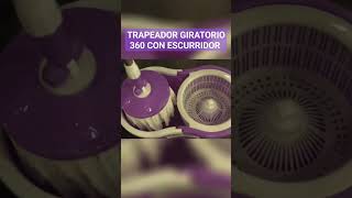 TRAPEADOR GIRATORIO 360 CON ESCURRIDOR fypシ [upl. by Ahsenor]