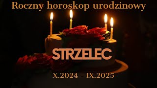 ♐️strzelec🎉horoskop urodzinowy na 12 miesięcy 202425🍀tarot💁‍♀️tarocistkafreya✨️ [upl. by Anelec]