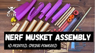 Nerf springer musket assembly guide [upl. by Jonell]