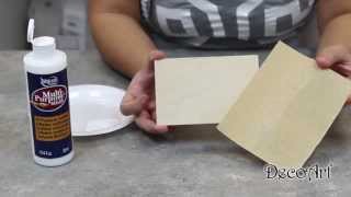 DecoArt® Painting 101 Wood Surface Prep [upl. by Radbun]