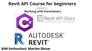 Revit API Course for beginners  Lesson 4  Working with parameters [upl. by Lesab]