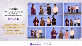 Forbes India Small Business Felicitation Presented by PhonePe PG  Felicitation Ceremony [upl. by Karolyn]