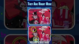 Spot the Difference Hazbin Hotel Character Quiz hazbinhotel [upl. by Tanner]