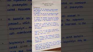 Biology short notes Neet Biology notes Cell structure and function part2 [upl. by Tacita]