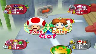 8 BRUTAL CPU Battle on Pagoda Peak Longplay Mario Party 7 [upl. by Matland]