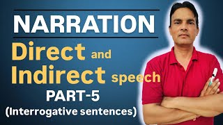 Direct to Indirect Changing Interrogative Sentences  Part 5  asEnglishGuru [upl. by Kassey]