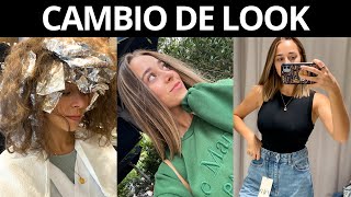 CAMBIO DE LOOK 💇🏼‍♀️ HAUL ROPA NUEVA de ZARA  VLOG [upl. by Einohtna]