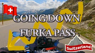 Going Down Furka Pass [upl. by Yrehc]