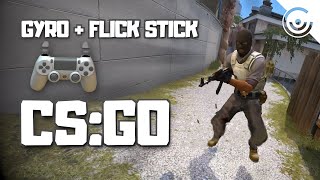 CSGO with Gyro  Flick Stick on a DualShock 4 JSM [upl. by Aleron]