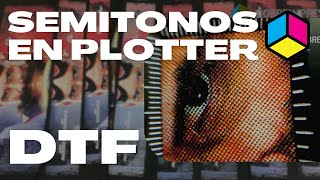 🔬 DTF  Semitonos en Plotter [upl. by Hunger]