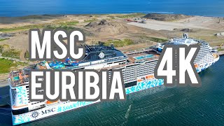 MSC Euribia Cruise Ship Tour 4K [upl. by Icnarf767]