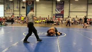 5252024 Noah Walker vs Iron Horse Wrestling Club NHSCA National Duals [upl. by Etirugram]