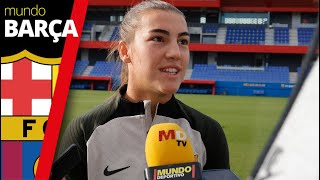 PATRI Guijarro quotlas sensaciones cada vez son más de CLÁSICOquot  FC Barcelona v Real Madrid [upl. by Aliakam]