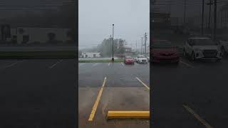 Preparing to block roads Hurricane Helene Morganton NC [upl. by Mharba]