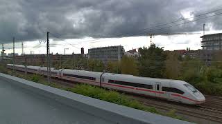 Railcam Highlights of 05102024  ICEs REs Freight trains amp much more [upl. by Lednam]