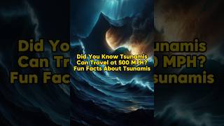 Did You Know Tsunamis Can Travel at 500 MPH  Fun Facts About Tsunamis [upl. by Holihs467]