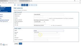 Aziende  1 Registrazione [upl. by Leber]