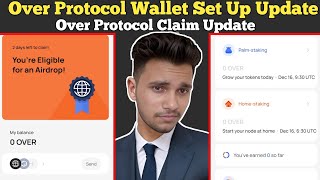 Over Wallet App Update  Over Wallet Email Verify  Over Wallet Staking  Over Wallet Claim Token [upl. by Airegin]