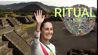 Toma de posesión de la presidenta de México Ritual [upl. by Gefen]