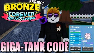 THIS CODE CAN GET YOURSELF A NICE TANK  Pokemon Brick Bronze  Project Bronze Forever  PBB PBF [upl. by Grimaldi]