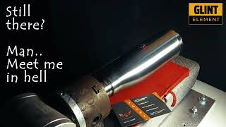 SS bottle marking branding process video  Diwali Gift Branding Customization in Pune India [upl. by Nyrat468]