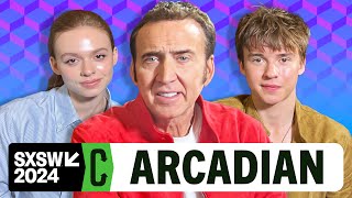 Nicolas Cage Channeled His Late Father For His Arcadian Role [upl. by Ardnasyl]