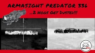 Thermal Hogs Down with the Armasight Predator 336 60HZ [upl. by Gershon]