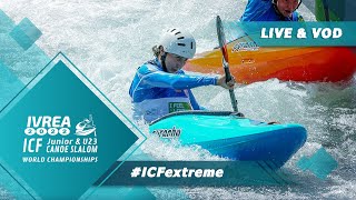 2022 ICF Canoe Slalom Junior amp U23 World Championships Ivrea Italy  Extreme [upl. by Enaujed312]