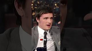 The shocking moment Jennifer Lawrence kicks Josh Hutcherson [upl. by Ohnuj]