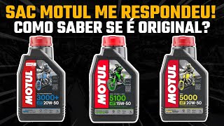 MOTUL ORIGINAL VS FAKE FALSO É POSSIVEL SABER SO DE OLHAR A EMBALAGEM [upl. by Sirret]