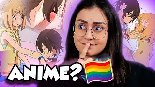 ASSISTINDO NOVO ANIME YURI  Asagao To KaseSan [upl. by Llaccm]