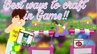 🔨Best ways to Craft in Game ROPETS ROBLOX 😀 [upl. by Milissa]