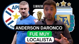 Anderson Daronco fue muy localista [upl. by Adnohsak]