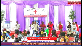 SUNDAY MAIN SERVICE  NATION TO NATIONS HOPE CENTER  10th NOV 2024 [upl. by Boj]